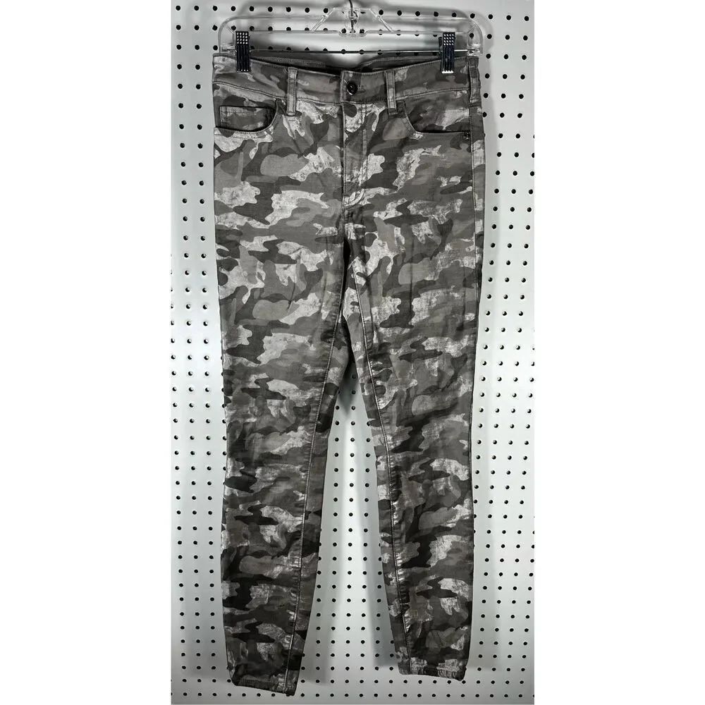 Pilcro & the letterpress Camo print jeans